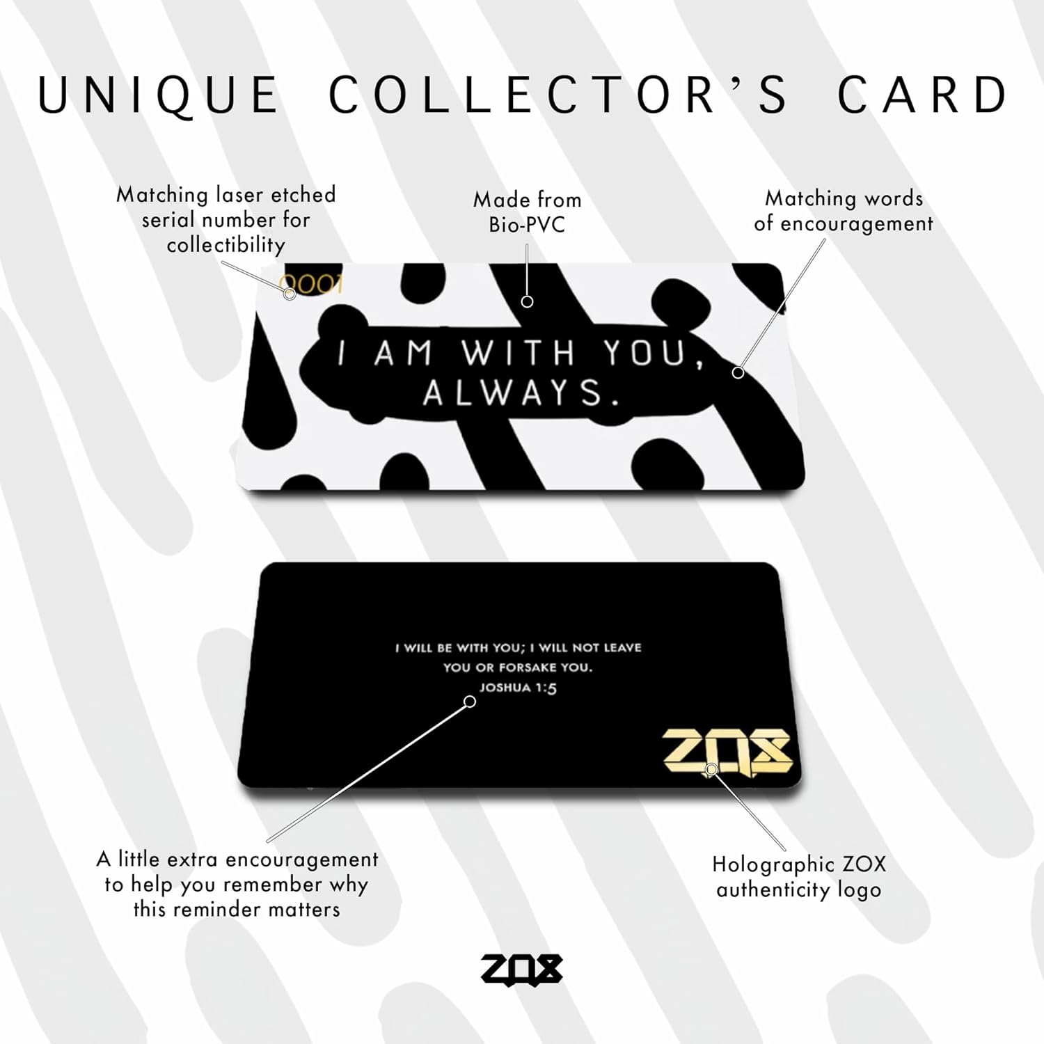 ZOX Bracelets — Stretchy Elastic Band with Motivational Affirmations and Beautiful Artwork, Great Wristband Gift for Men & Women of All Ages